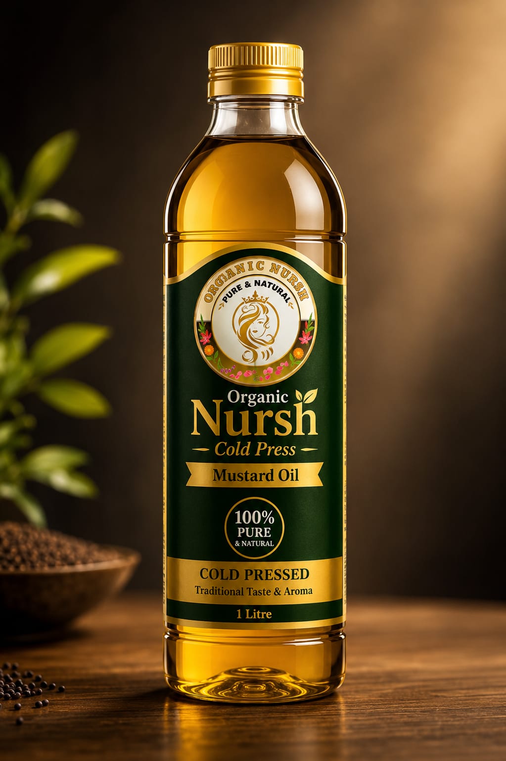 Cold-Pressed Mustard Oil