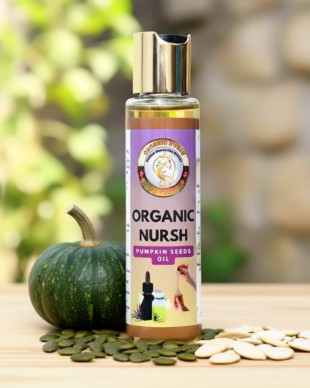 Cold-Pressed Pumpkin Seed Oil